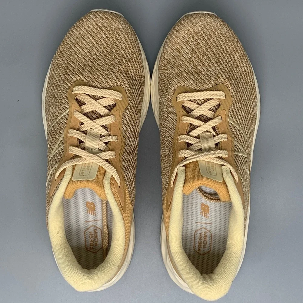 New Balance Fresh Foam Arishi v4 WARISAD4 Tan Running Shoes Womens‎ 8.5D Mens 7D